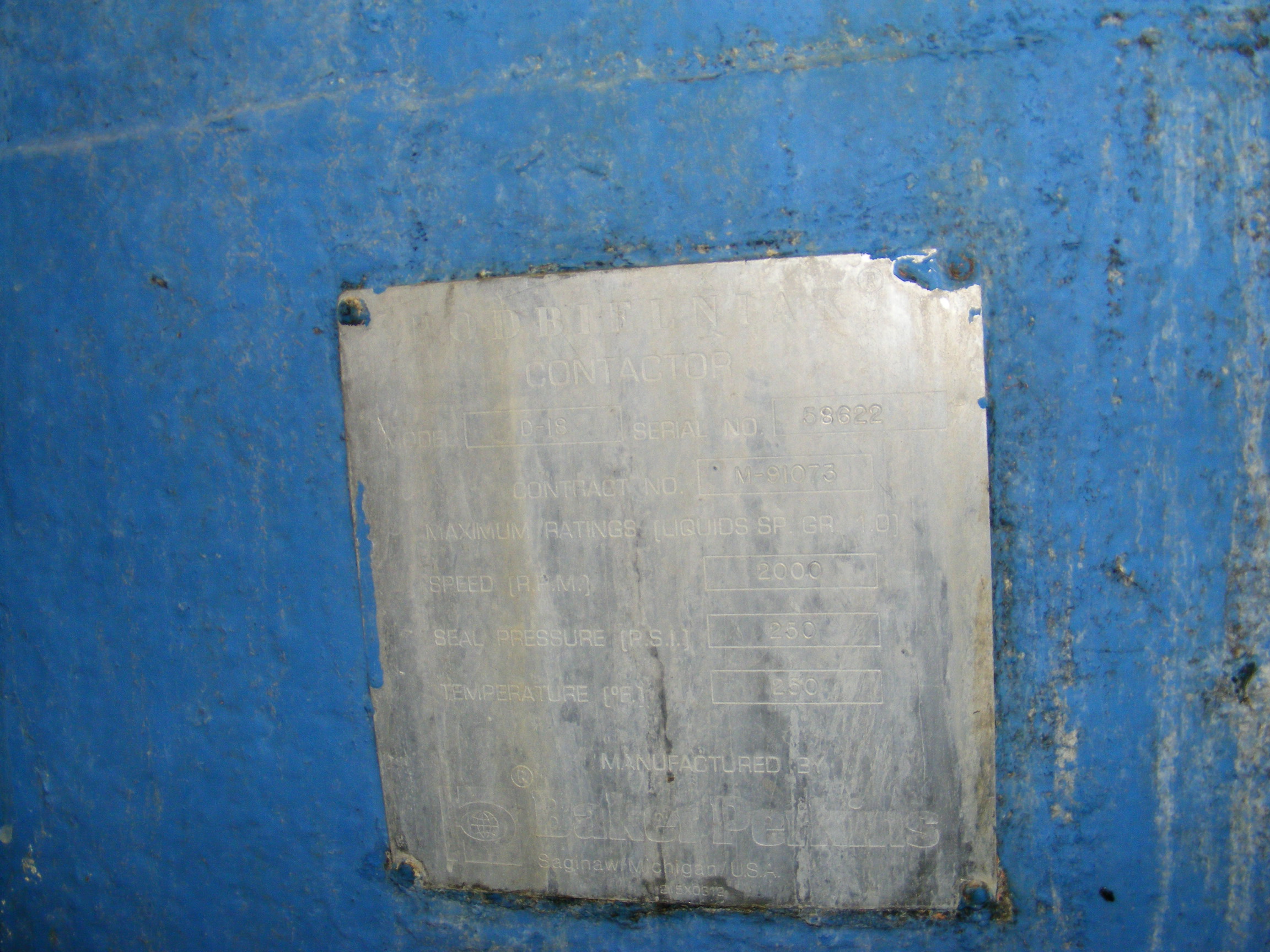  Stainless Steel 316  Centrifuge-Misc. & Hydraulic 11.2 kW (15 HP) For Sale - IPP# 211052