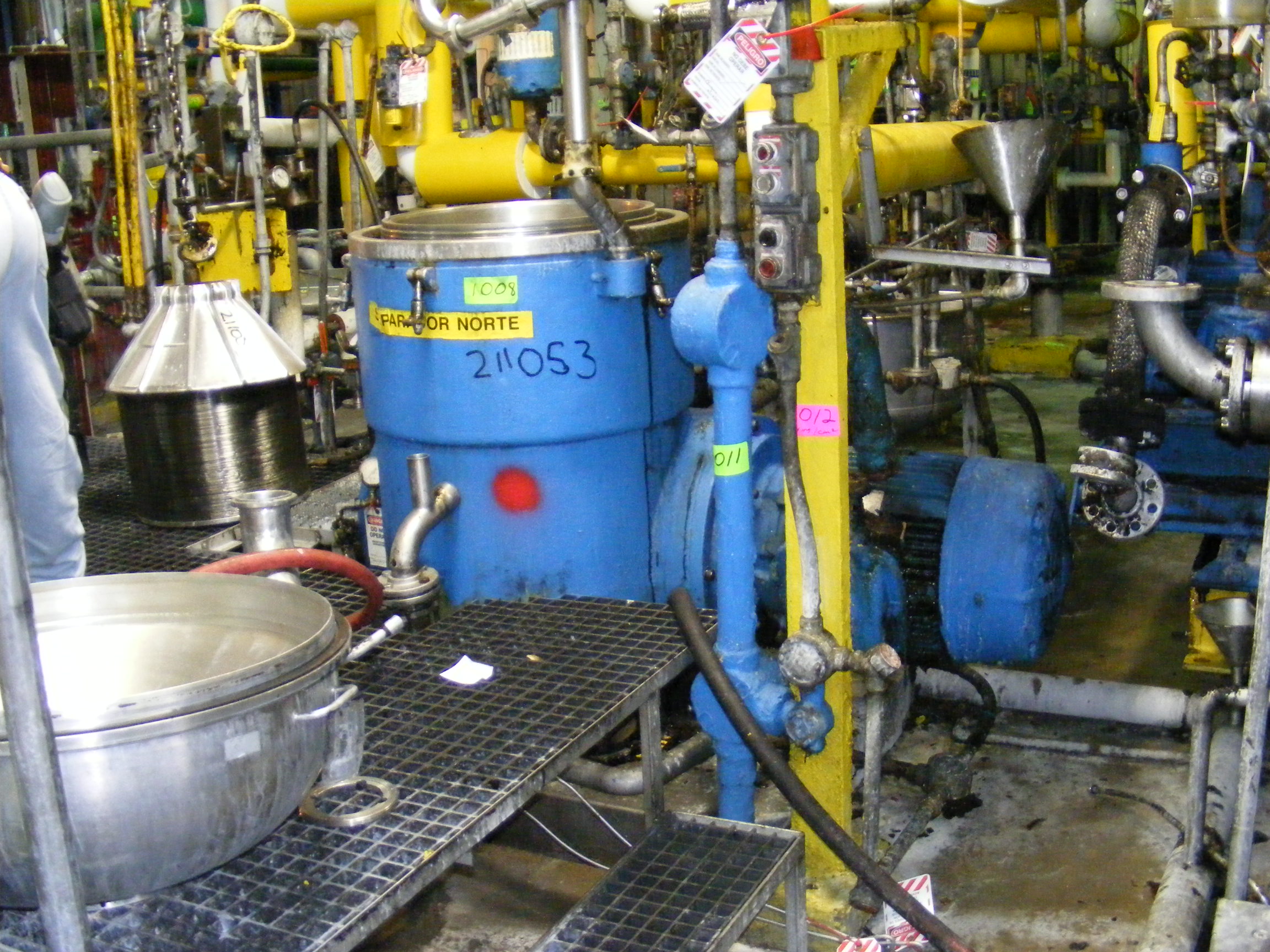   Centrifuge-Disc Bowl 29.8 kW (40 HP) Stainless Steel 316 For Sale - IPP# 211053