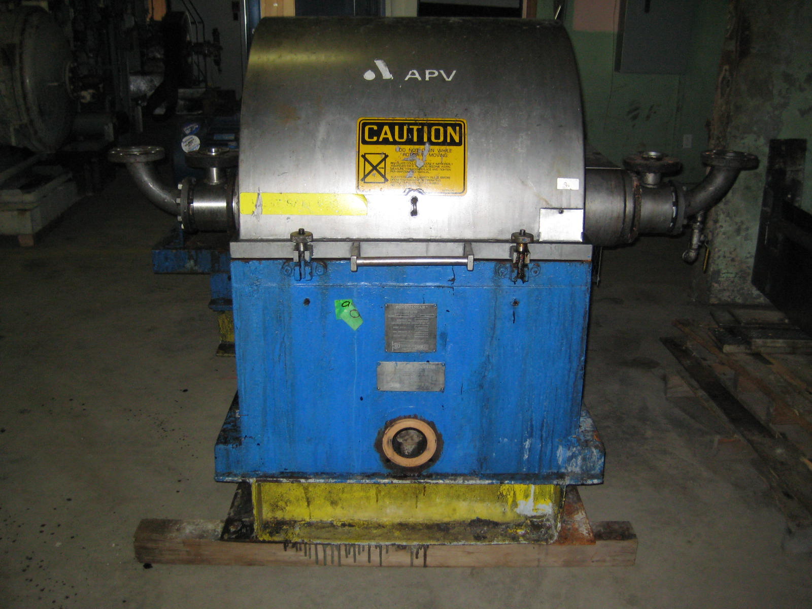  Stainless Steel 316  Centrifuge-Misc. & Hydraulic 11.2 kW (15 HP) For Sale - IPP# 211055