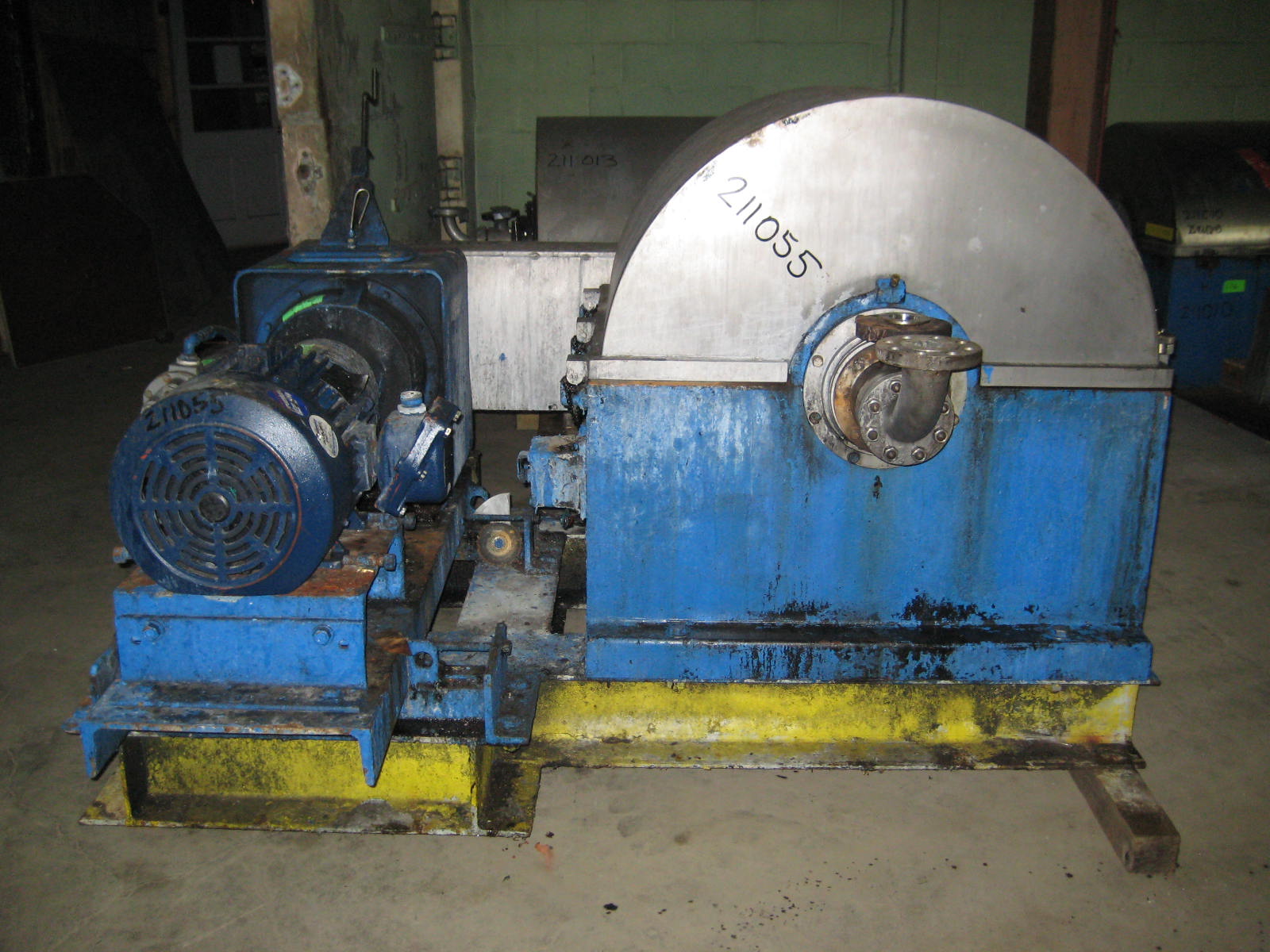  Stainless Steel 316  Centrifuge-Misc. & Hydraulic 11.2 kW (15 HP) For Sale - IPP# 211055