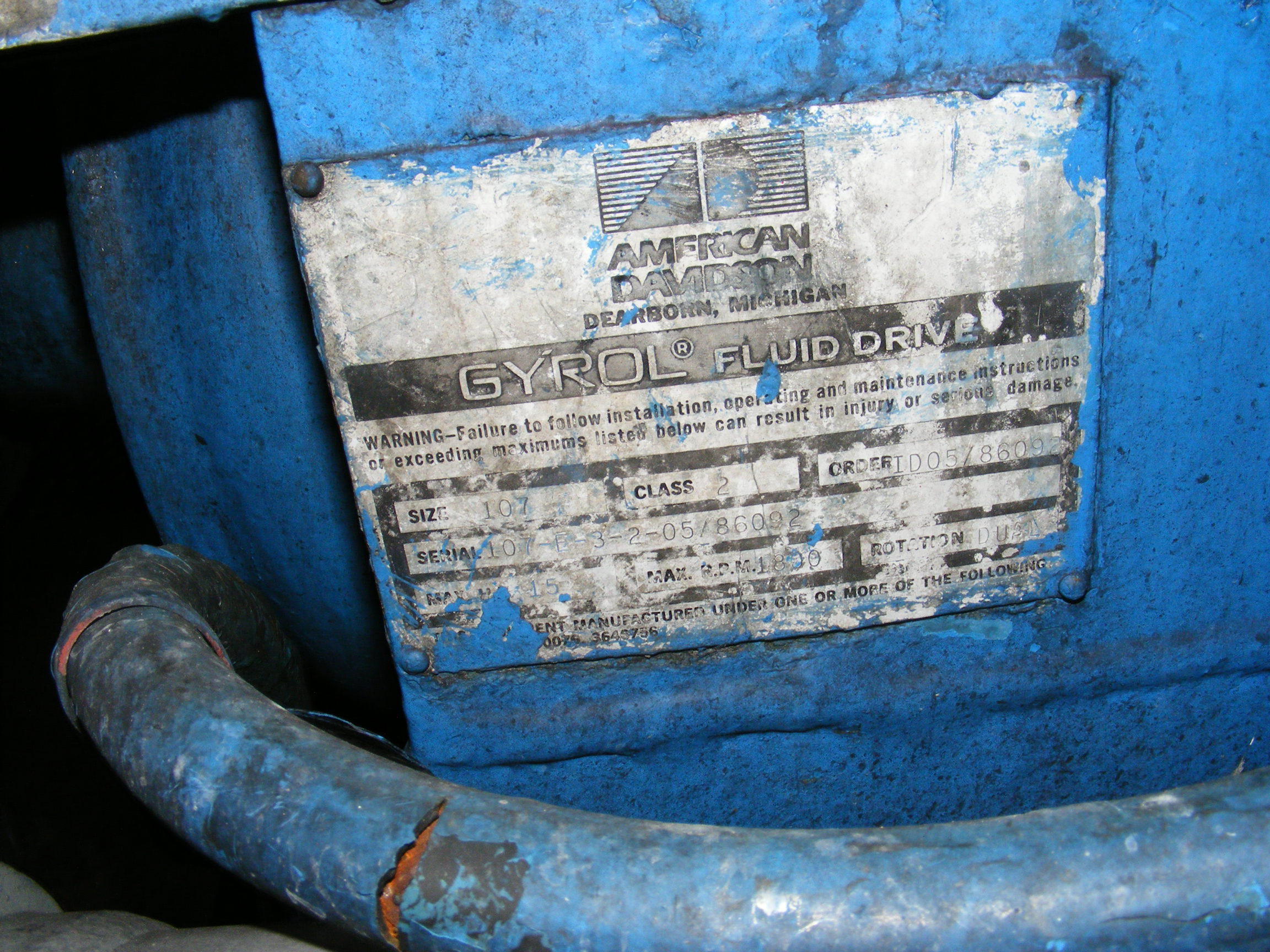  Stainless Steel 316  Centrifuge-Misc. & Hydraulic 11.2 kW (15 HP) For Sale - IPP# 211055