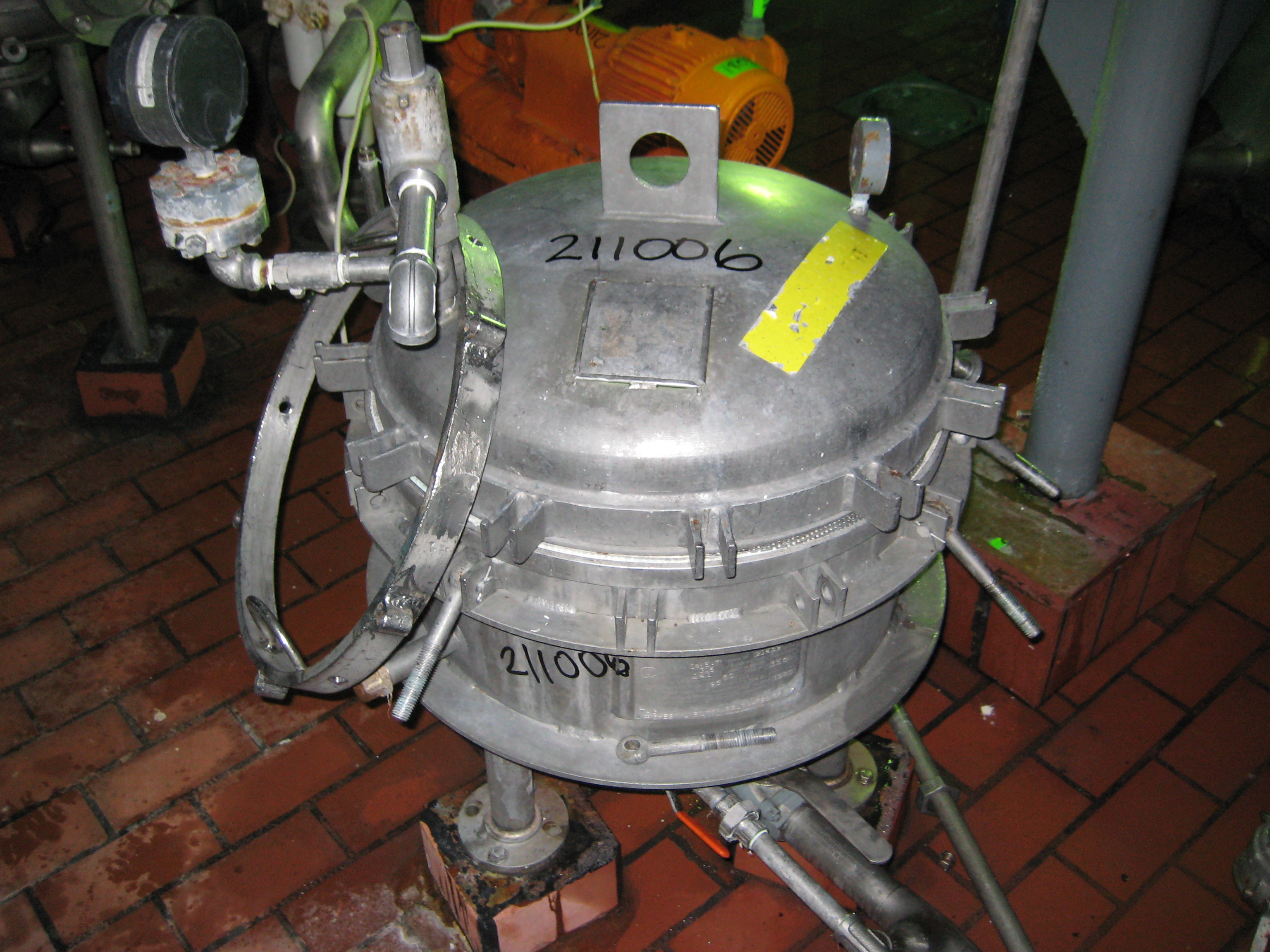  Pressure Leaf Filter 1.05 m² (11.3 ft²) Stainless Steel 316 For Sale - IPP# 211006