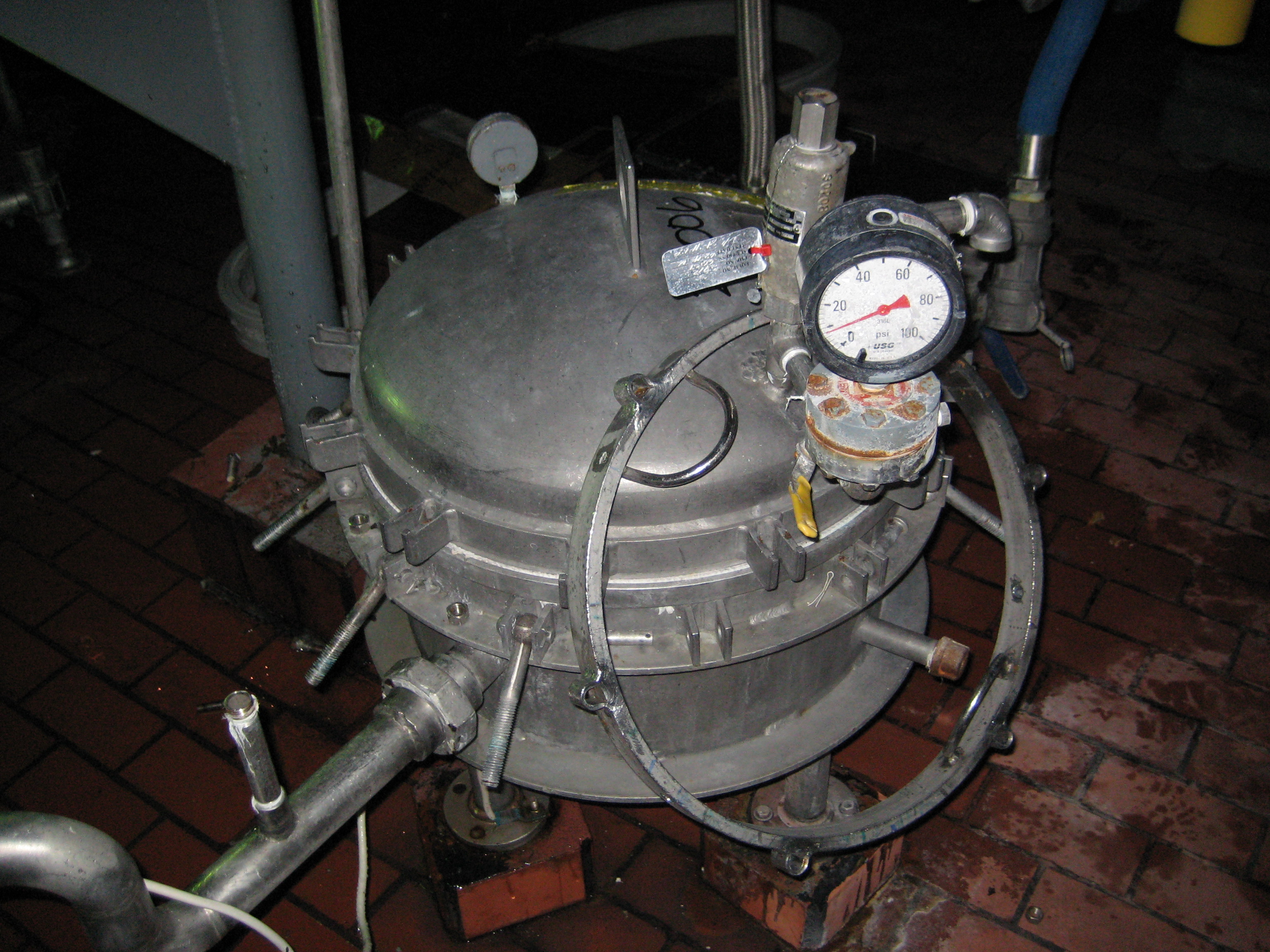  Pressure Leaf Filter 1.05 m² (11.3 ft²) Stainless Steel 316 For Sale - IPP# 211006