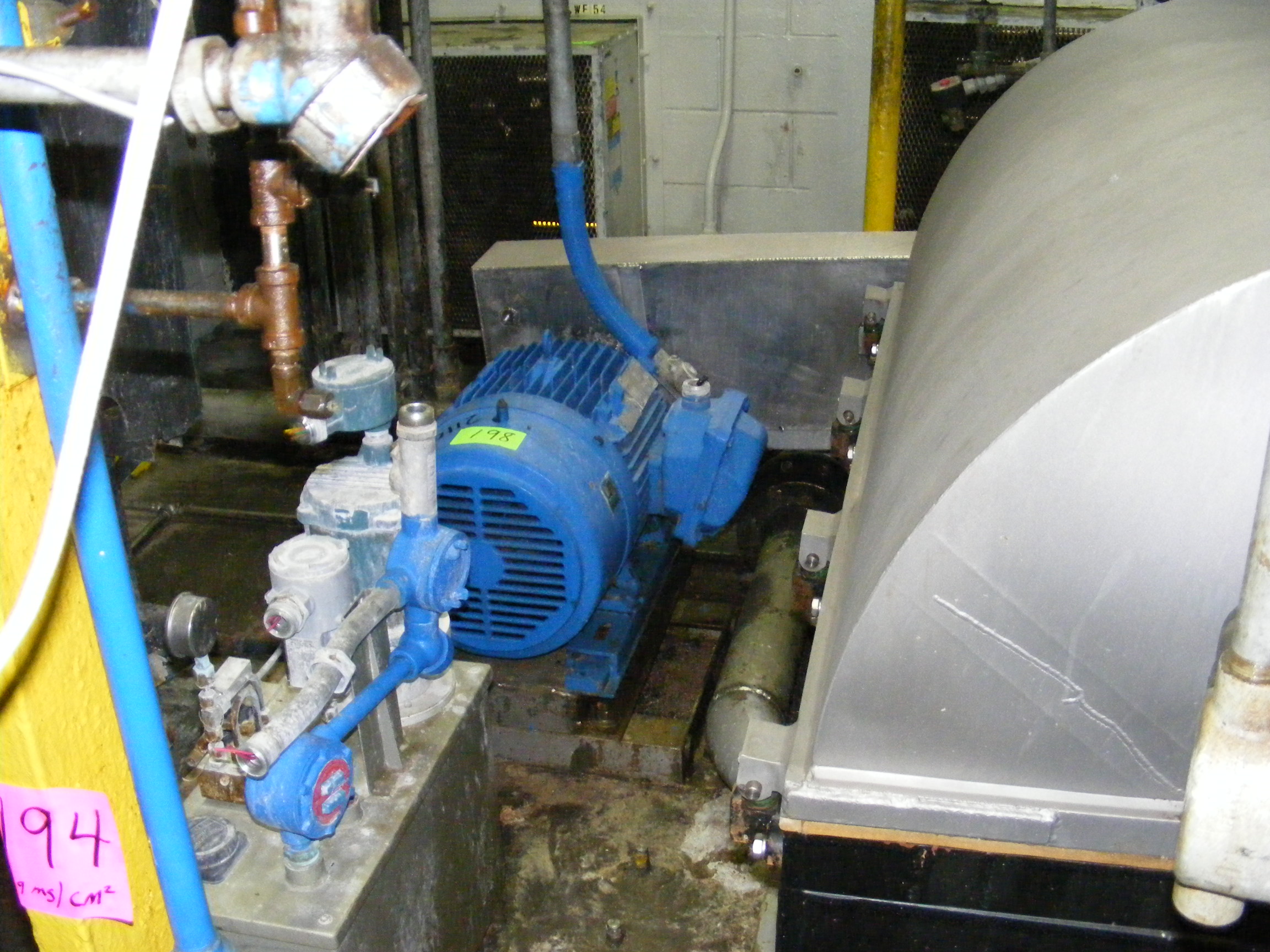 Stainless Steel 316 APV D36 Centrifuge-Misc. & Hydraulic - IPP# 211013