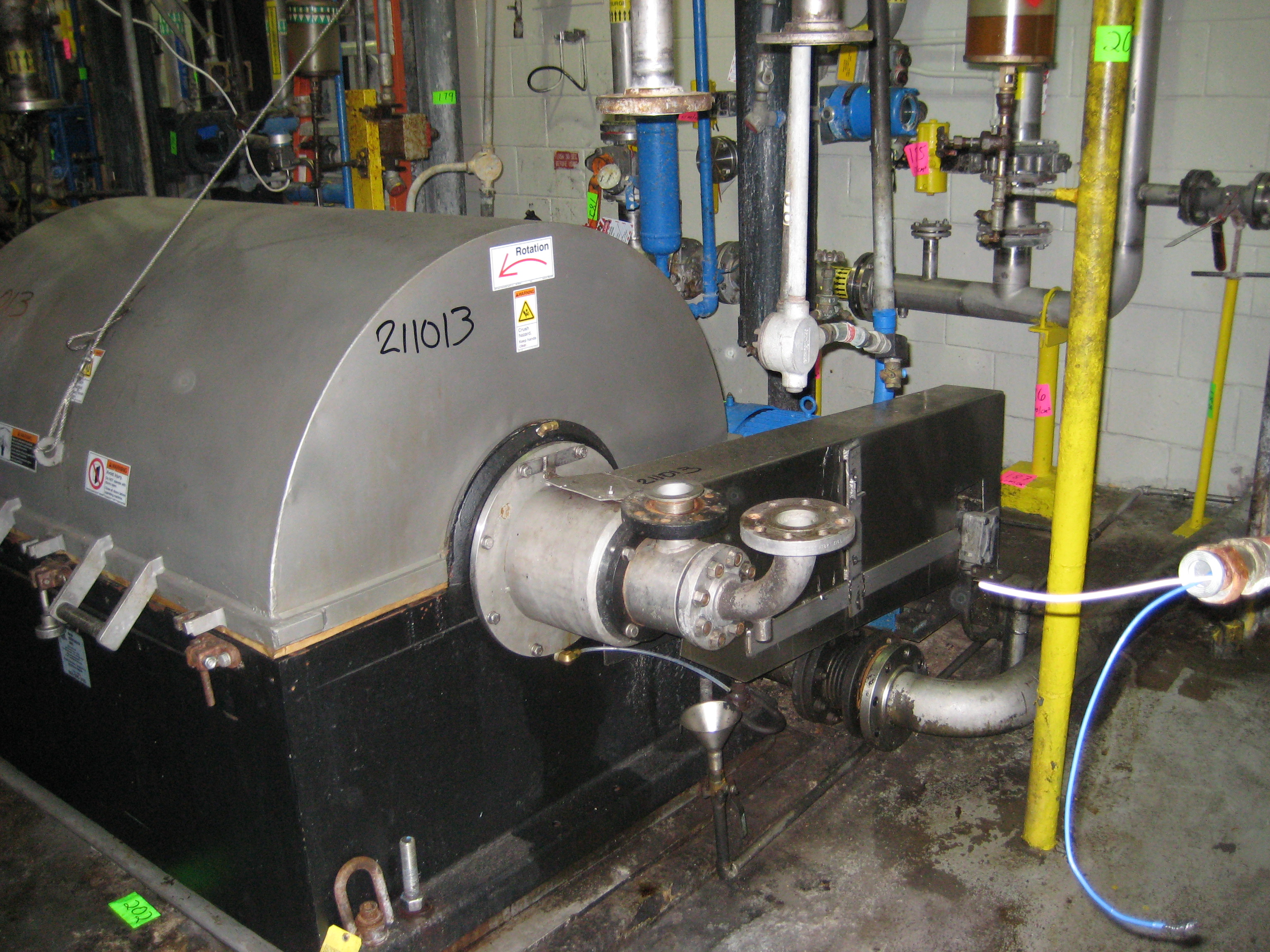 Stainless Steel 316 APV D36 Centrifuge-Misc. & Hydraulic - IPP# 211013