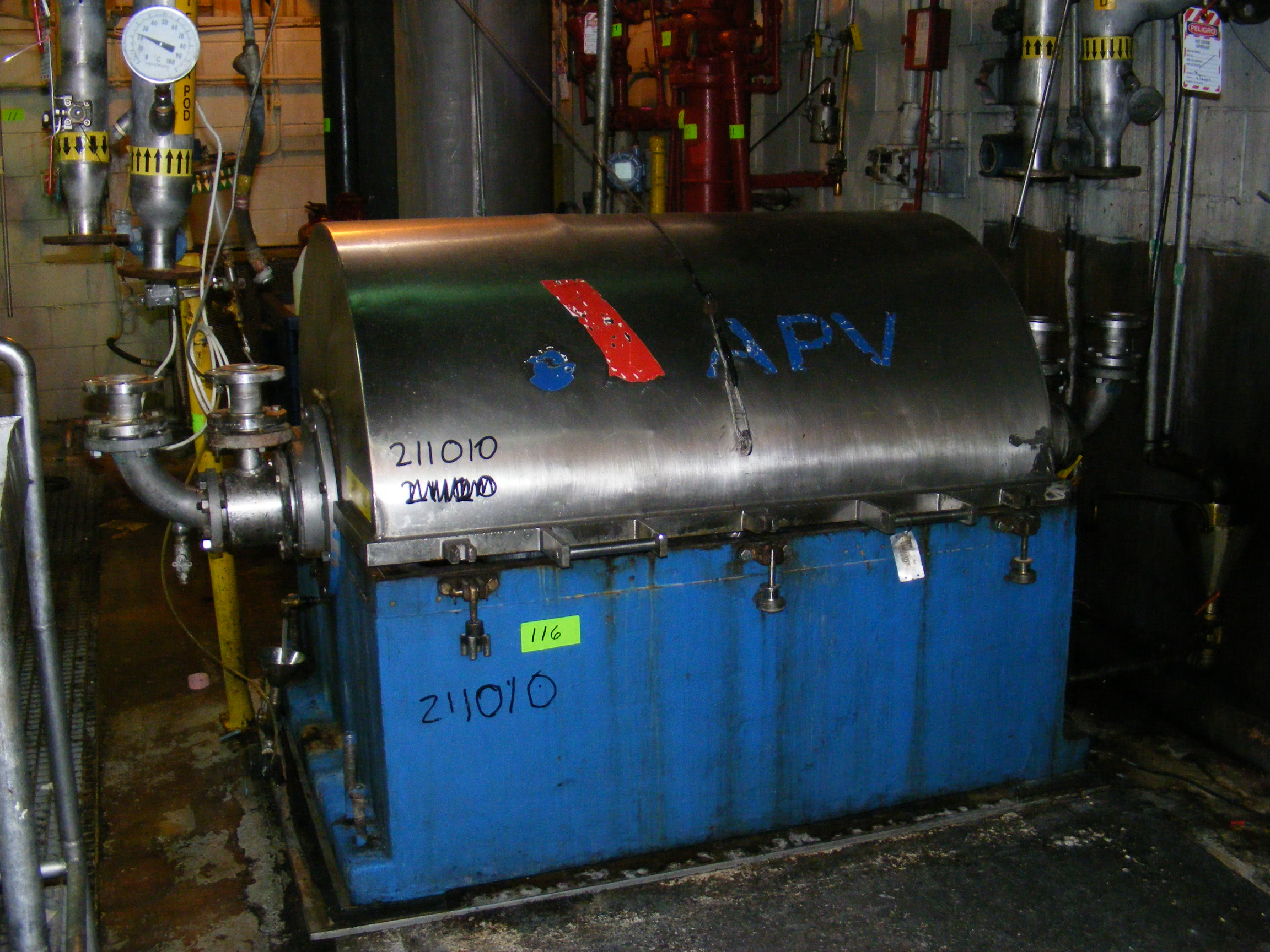  Stainless Steel 316  Centrifuge-Misc. & Hydraulic 18.6 kW (25 HP) For Sale - IPP# 211010