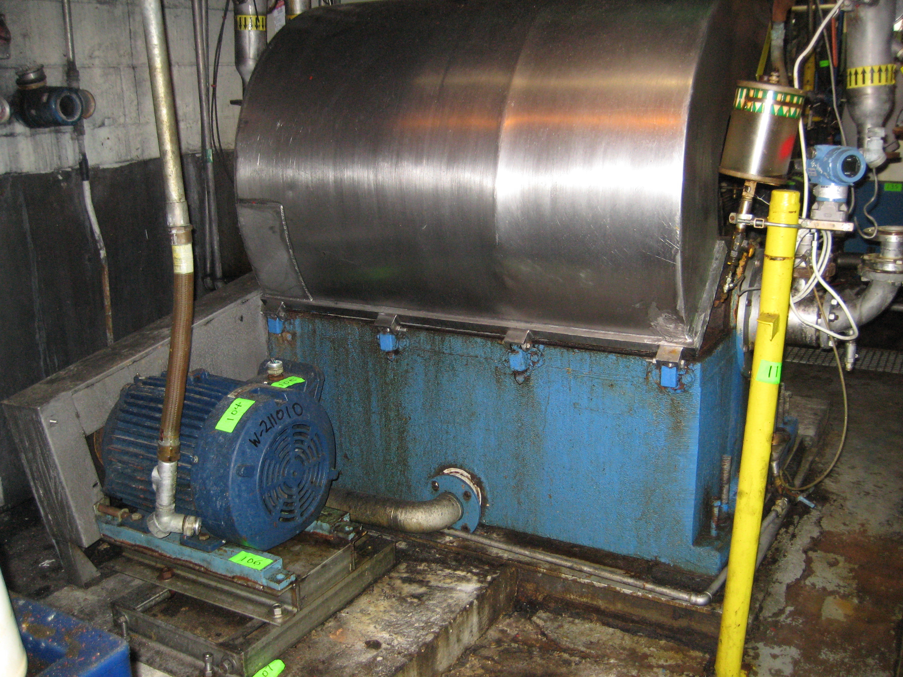  Stainless Steel 316  Centrifuge-Misc. & Hydraulic 18.6 kW (25 HP) For Sale - IPP# 211010