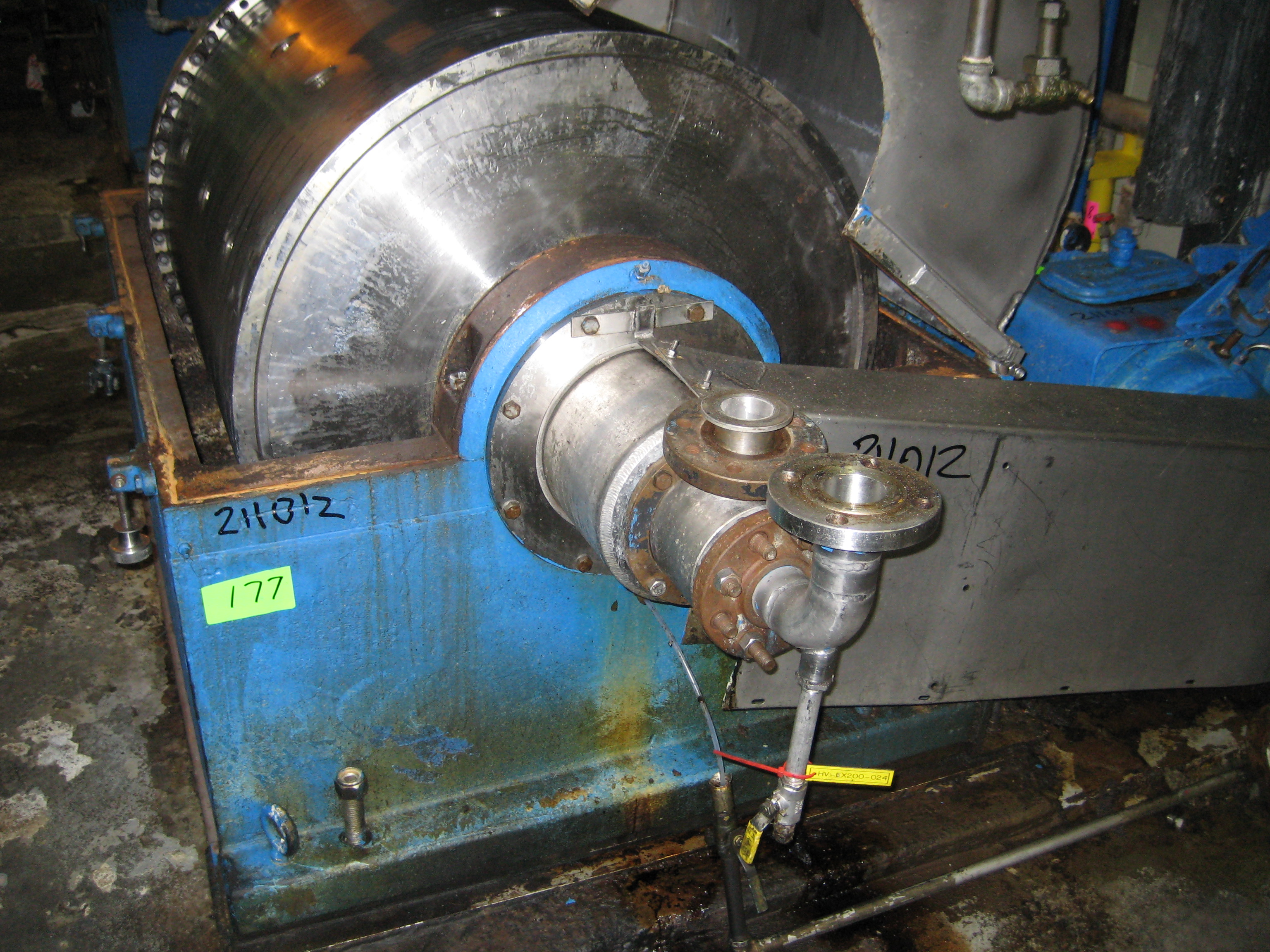  Stainless Steel 316  Centrifuge-Misc. & Hydraulic 18.6 kW (25 HP) For Sale - IPP# 211012