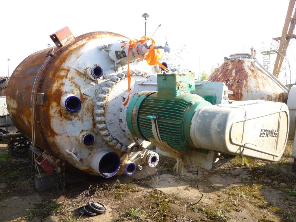 Glasslined Pfaudler E Batch-Type Agitated Reactor - IPP# 211550