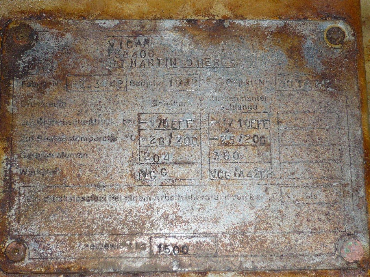  Shell and Tube Heat Exchanger 25 m² (269 ft²) Graphite For Sale - IPP# 211552