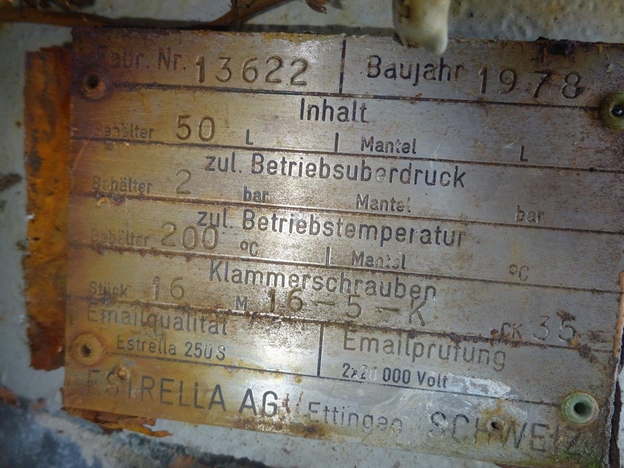 Glasslined Estrella  Tank - IPP# 211556