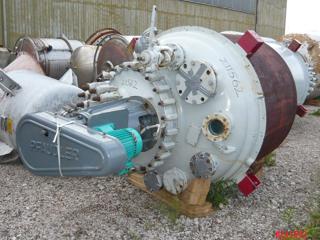 Glasslined Pfaudler E Batch-Type Agitated Reactor