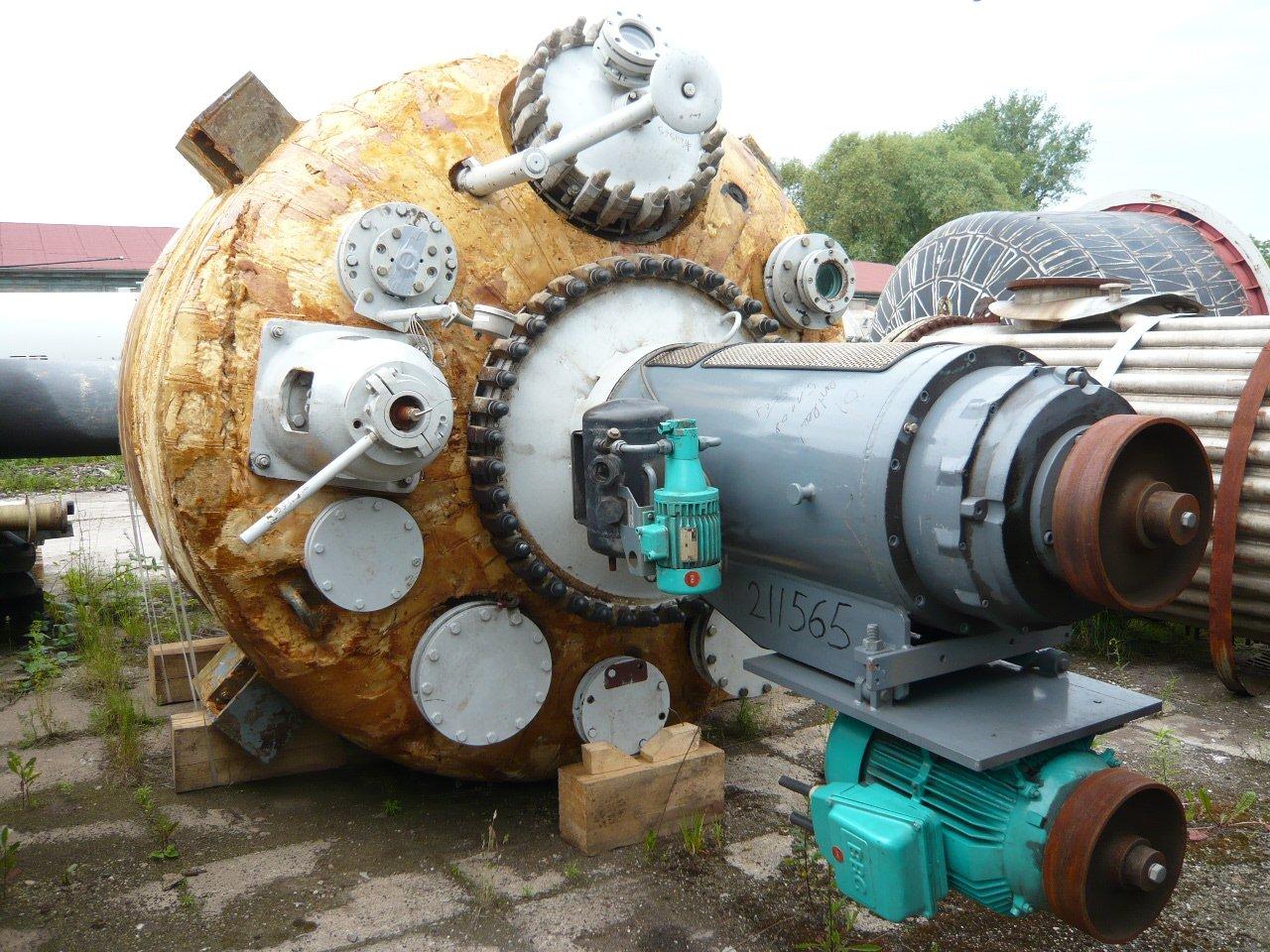 Glasslined DeDietrich CE Batch-Type Agitated Reactor - IPP# 211565