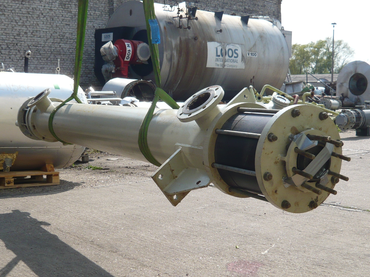  Shell and Tube Heat Exchanger 4 m² (43.1 ft²) Graphite For Sale - IPP# 211590