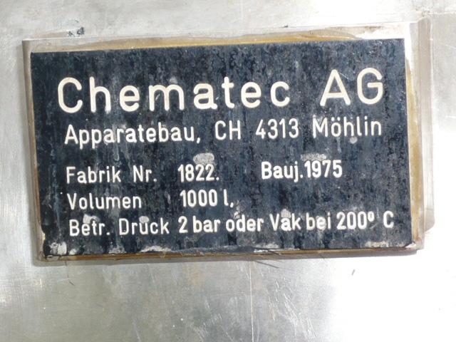 Stainless Steel 317 Chematec  Tank - IPP# 211596