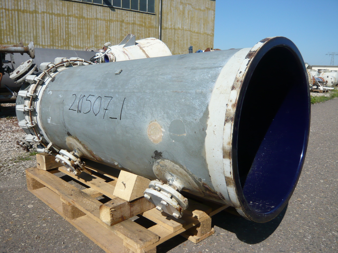  Glasslined Packed Column 600 mm (23.6 in) For Sale - IPP# 211507