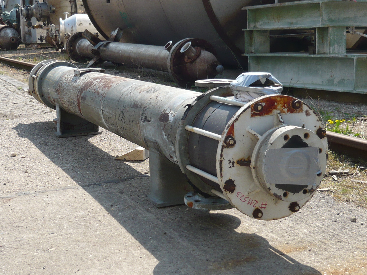  Shell and Tube Heat Exchanger 4 m² (43.1 ft²) Graphite For Sale - IPP# 211523