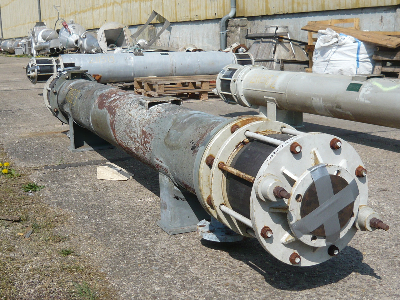  Shell and Tube Heat Exchanger 4 m² (43.1 ft²) Graphite For Sale - IPP# 211523