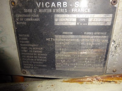  Shell and Tube Heat Exchanger 2.5 m² (26.9 ft²) Graphite For Sale - IPP# 211520