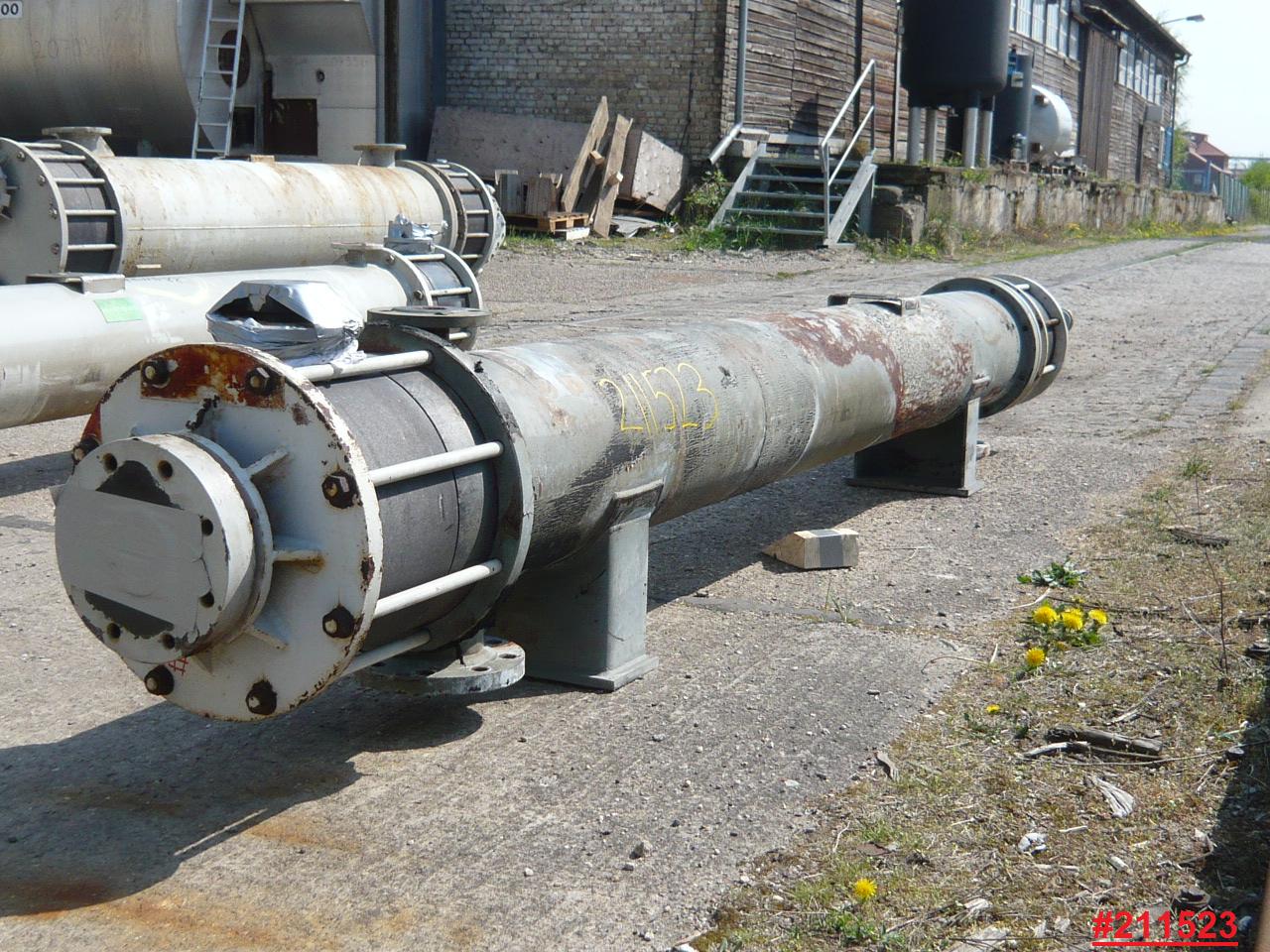  Shell and Tube Heat Exchanger 4 m² (43.1 ft²) Graphite For Sale - IPP# 211523