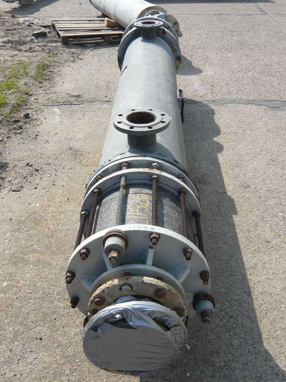  Shell and Tube Heat Exchanger 7 m² (75.3 ft²) Graphite For Sale - IPP# 211526