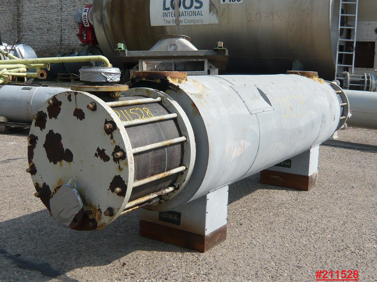  Shell and Tube Heat Exchanger 7 m² (75.3 ft²) Graphite For Sale - IPP# 211528