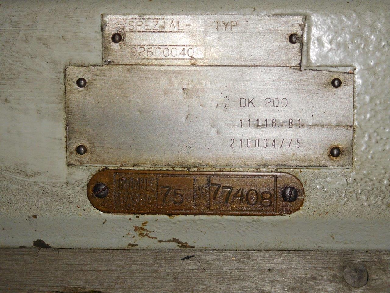 Leybold-Heraeus DK200 Pump-Vacuum - IPP# 211641