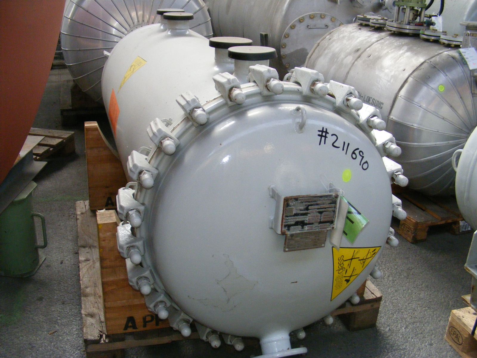 Unused Glasslined Technoglass  Tank - IPP# 211690