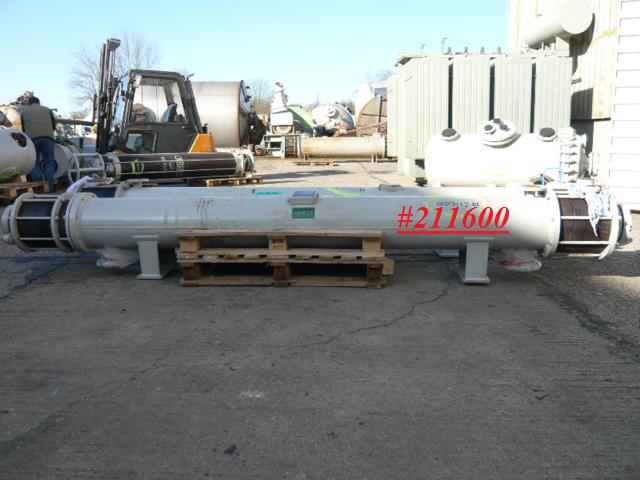  Shell and Tube Heat Exchanger 4 m² (43.1 ft²) Graphite For Sale - IPP# 211600