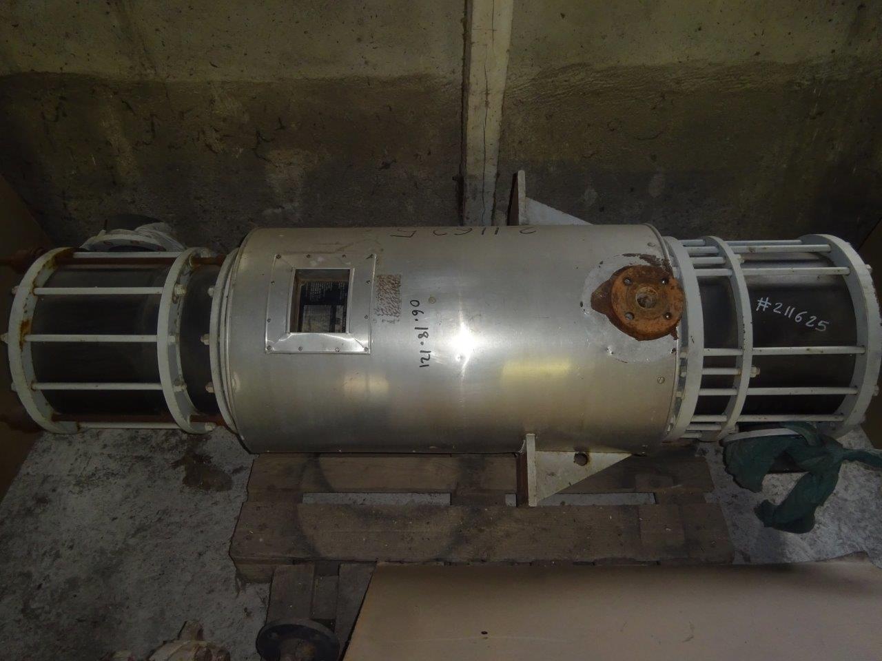  Shell and Tube Heat Exchanger 1.25 m² (13.5 ft²) Graphite For Sale - IPP# 211625