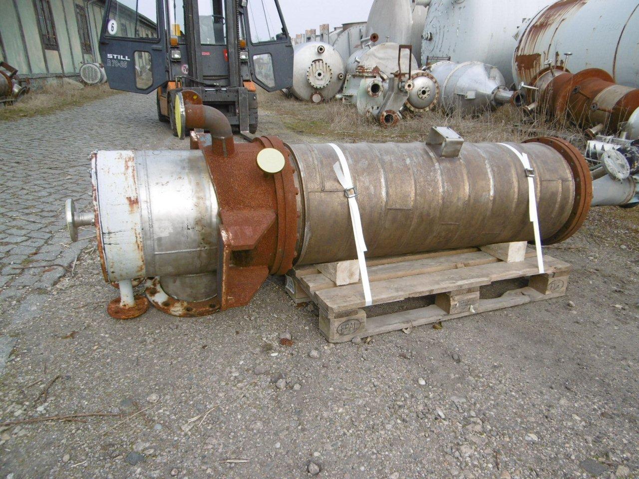  Stainless Steel Austenitic Wiped/Thin Film Evaporator 43.1 kg/h (95 lb/h) For Sale - IPP# 211636