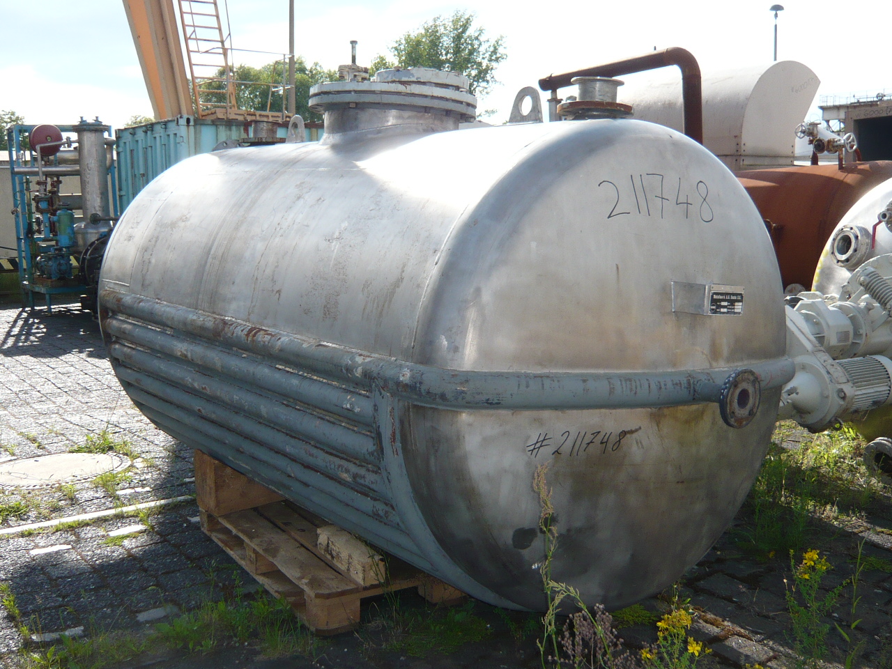 Stainless Steel 316 Metallwerk A.G. Buchs S.G.  Tank - IPP# 211748
