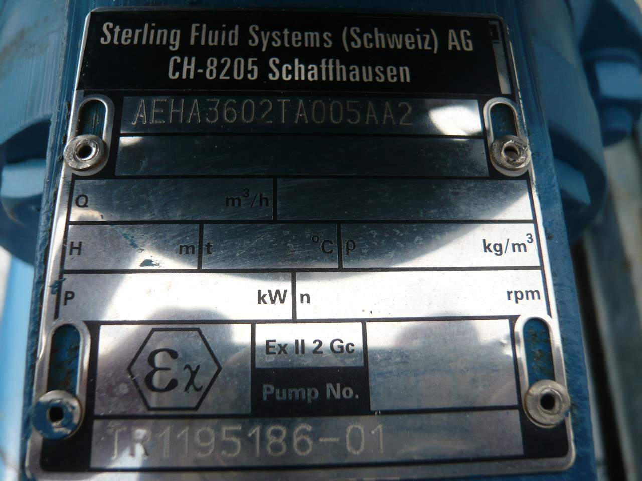 Unused Graphite SIHI AEHA 3602TA005 AA2 Centrifugal Pump - IPP# 211789