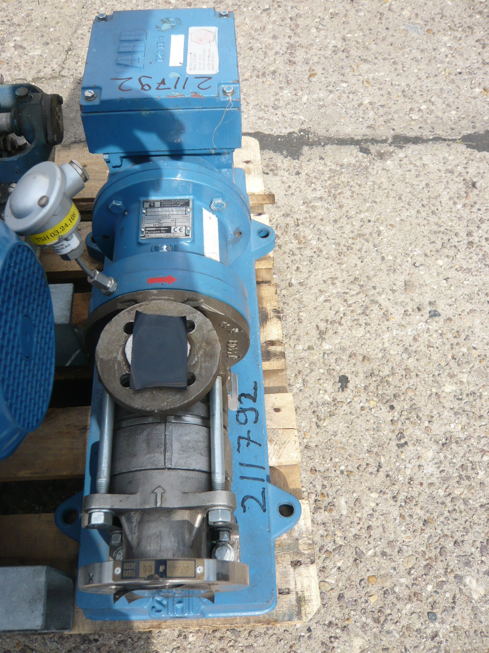 Unused Centrifugal Pump 0.6 m3/h (2.6 GPM) Stainless Steel 316 For Sale - IPP# 211792