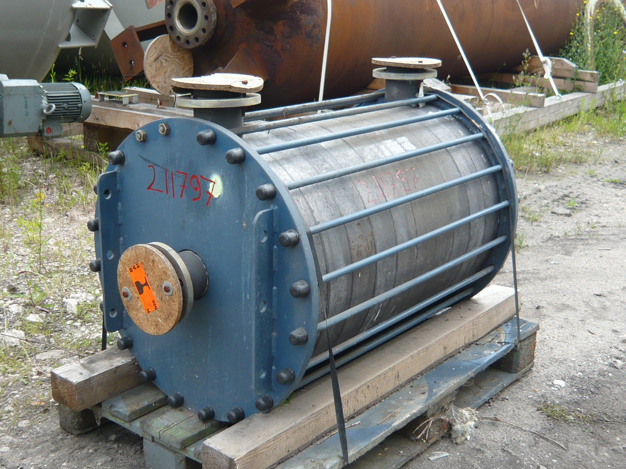  Block Heat Exchanger 7.2 m² (77.5 ft²) Graphite For Sale - IPP# 211797
