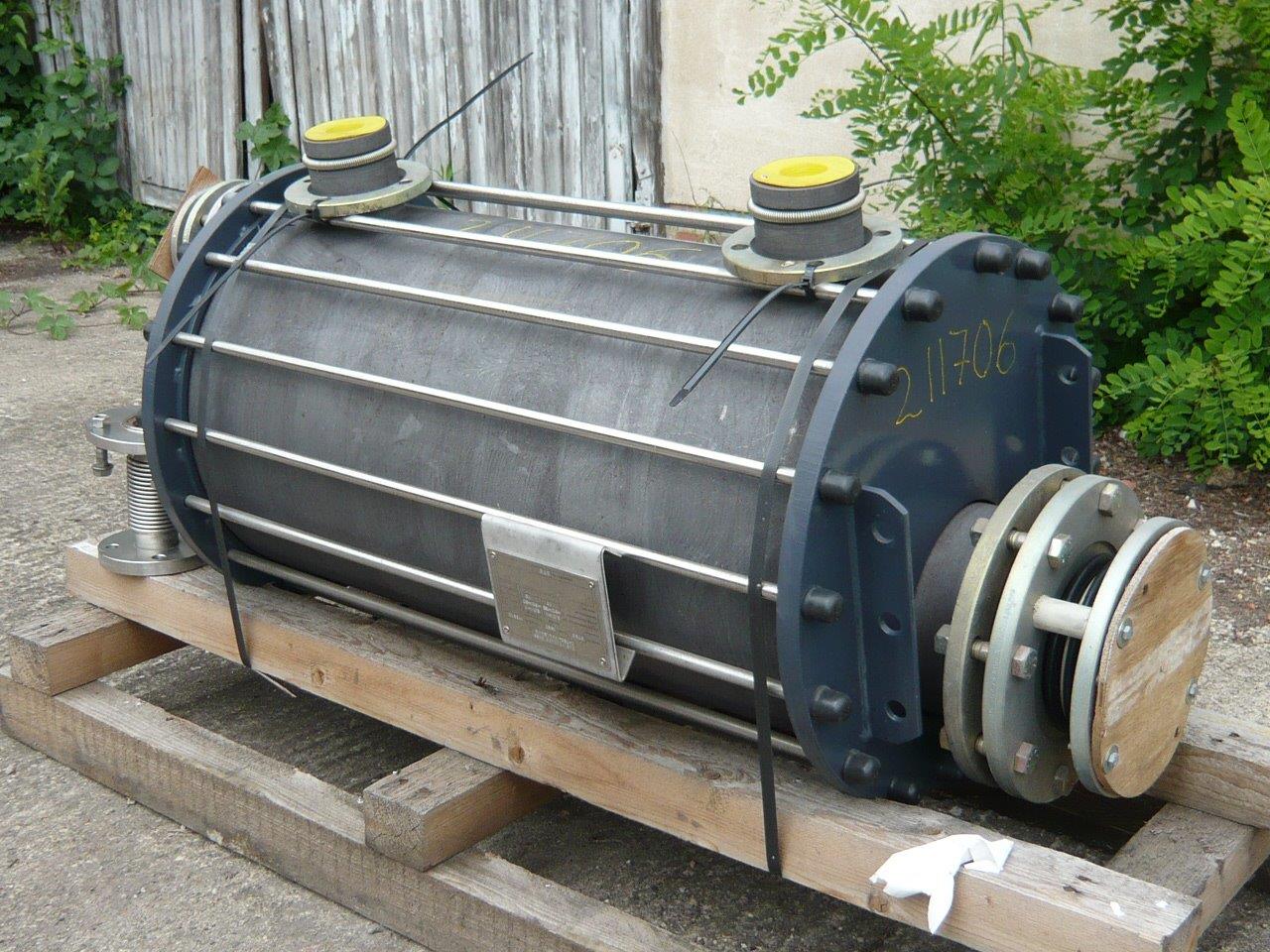  Spiral Heat Exchanger 4.2 m² (45.2 ft²) Graphite For Sale - IPP# 211706