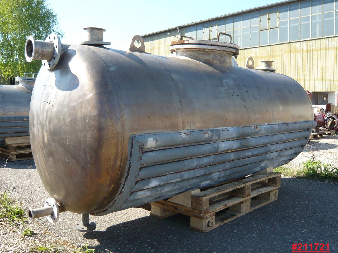 Stainless Steel 316 Tank Manufactured by Metallwerk A.G. Buchs S.G. - IPP# 211721