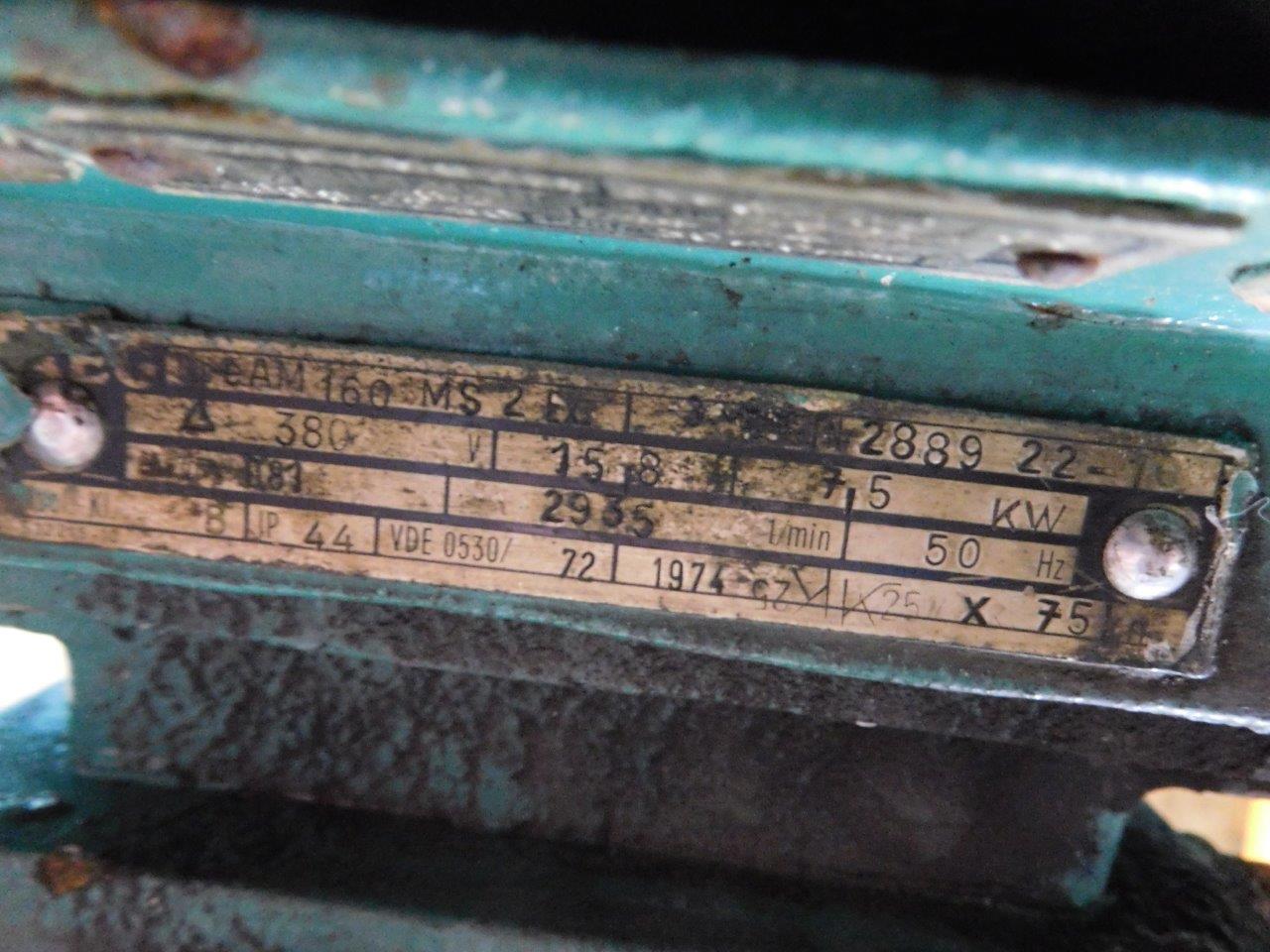   Pump-Vacuum 2,050 m3/h (1,200 CFM) Carbon Steel For Sale - IPP# 211735