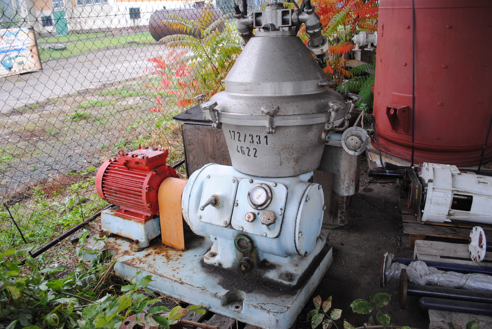  Stainless Steel Other  Centrifuge-Disc Bowl 10 kW (13.4 HP) For Sale - IPP# 211827