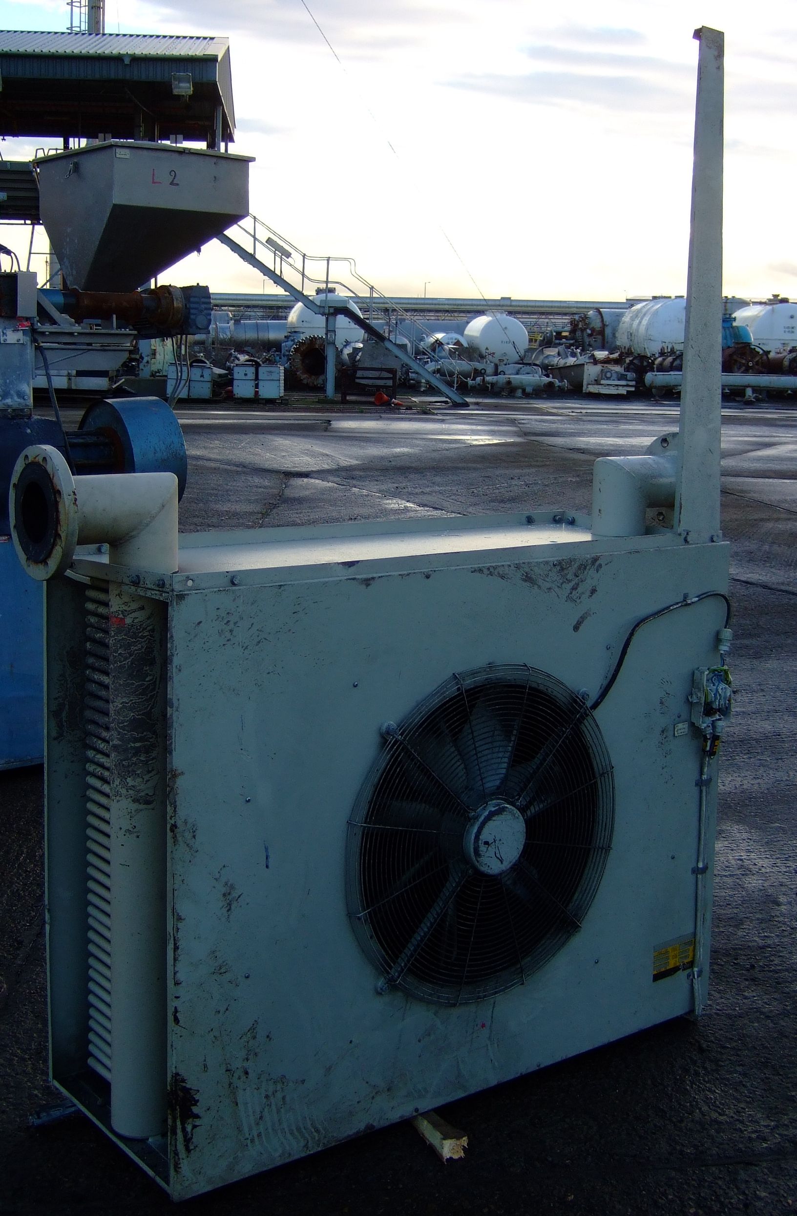  Copper Air Fin Heat Exchanger 2.4 m² (25.8 ft²) For Sale - IPP# 211989