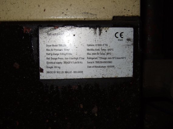   Rotary Compressor 1,200 m3/h (706 CFM) For Sale - IPP# 212162