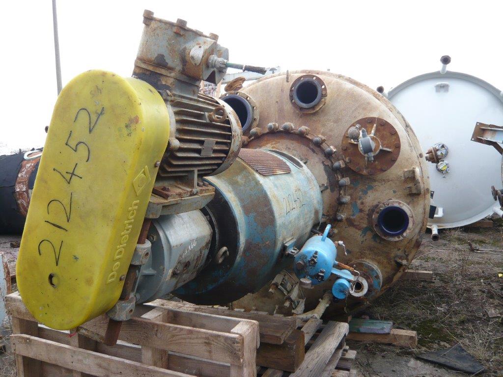 Glasslined DeDietrich CE Batch-Type Agitated Reactor - IPP# 212452