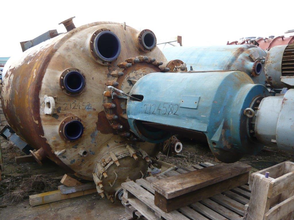Glasslined DeDietrich CE Batch-Type Agitated Reactor - IPP# 212452