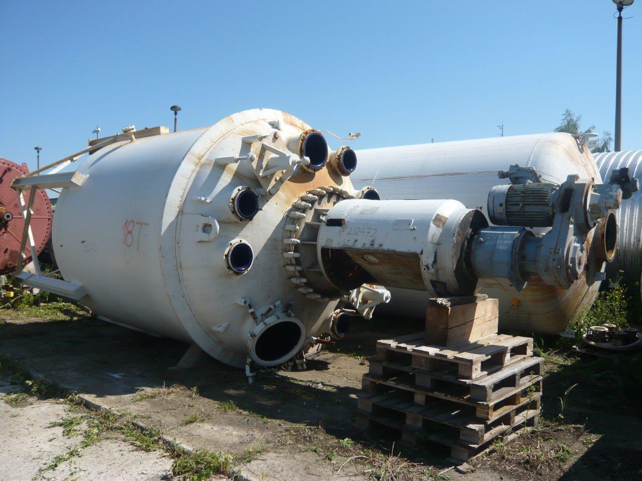 Glasslined DeDietrich Codap 85 Batch-Type Agitated Reactor - IPP# 212472