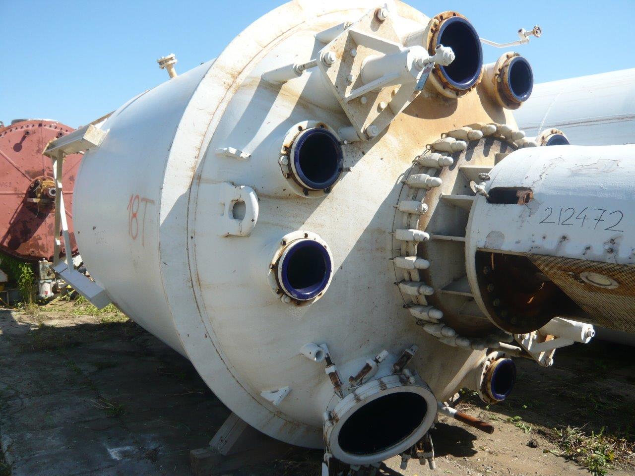 Glasslined DeDietrich Codap 85 Batch-Type Agitated Reactor - IPP# 212472