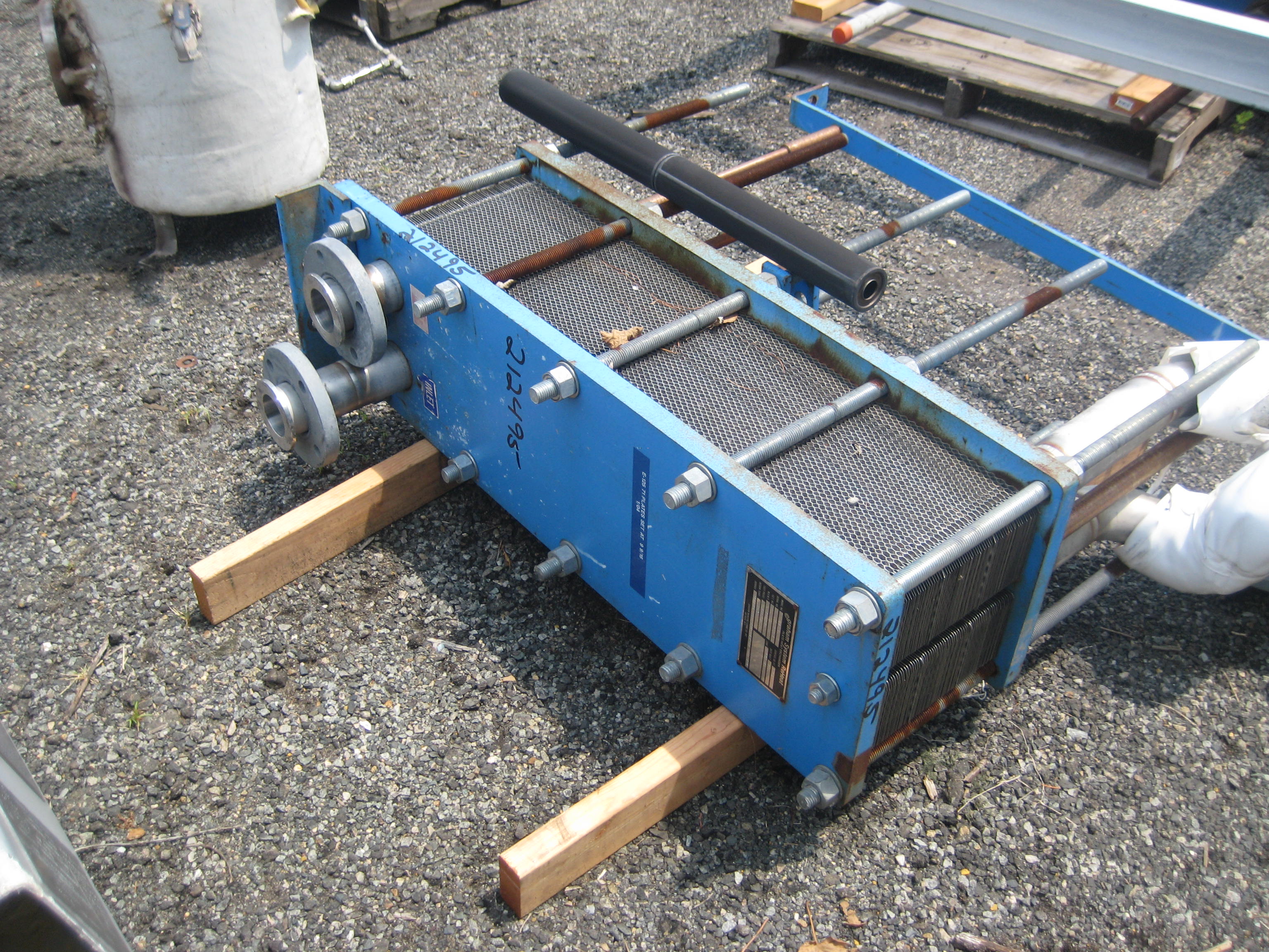  Plate and Frame Heat Exchanger 12.4 m² (134 ft²) Stainless Steel 316 For Sale - IPP# 212495