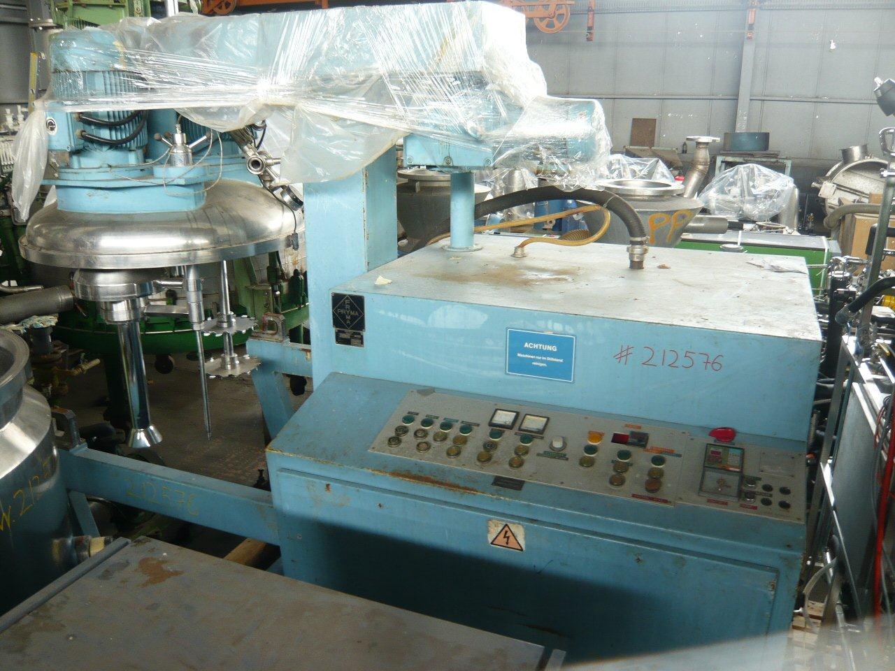  Stainless Steel 316  Mixer-Disperser 14.7 kW (19.7 HP) For Sale - IPP# 212576