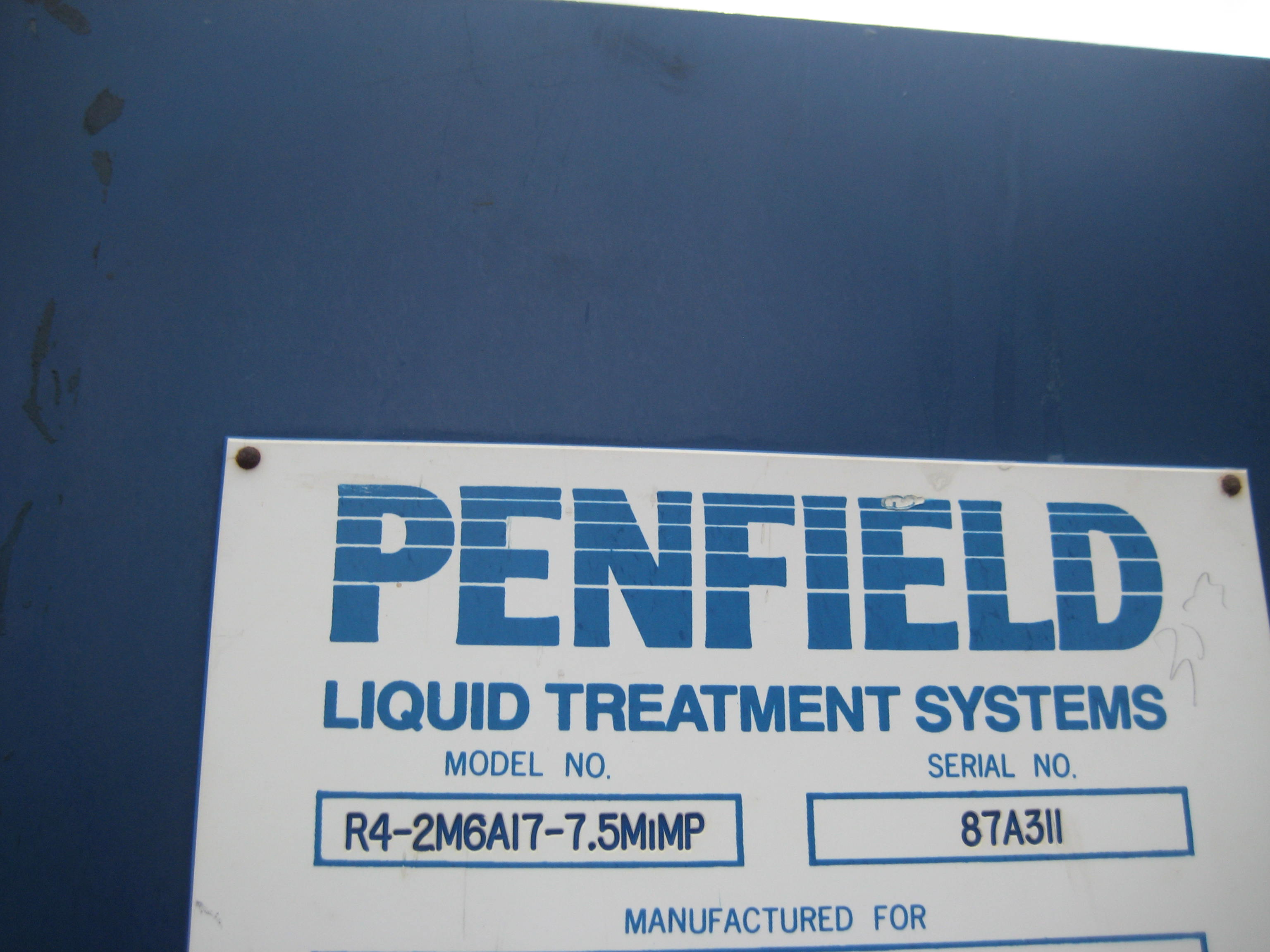   Water Treatment 2,950 L/h (13 GPM) Stainless Steel 304 For Sale - IPP# 212509