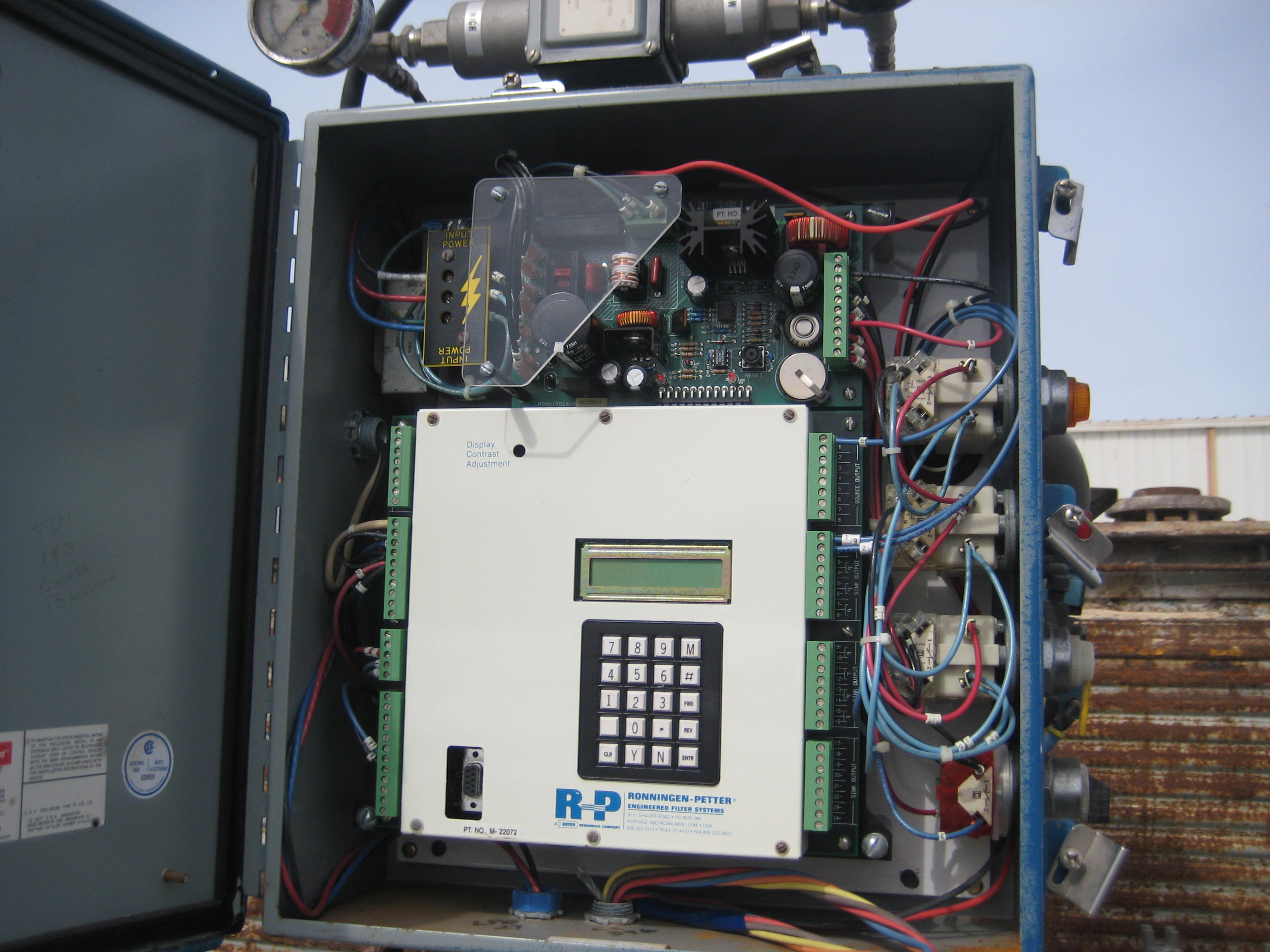 Stainless Steel 304 Ronningen- Petter SS-A-102-CD-BW-MX-AUTO Cartridge And Candle Filter - IPP# 212640