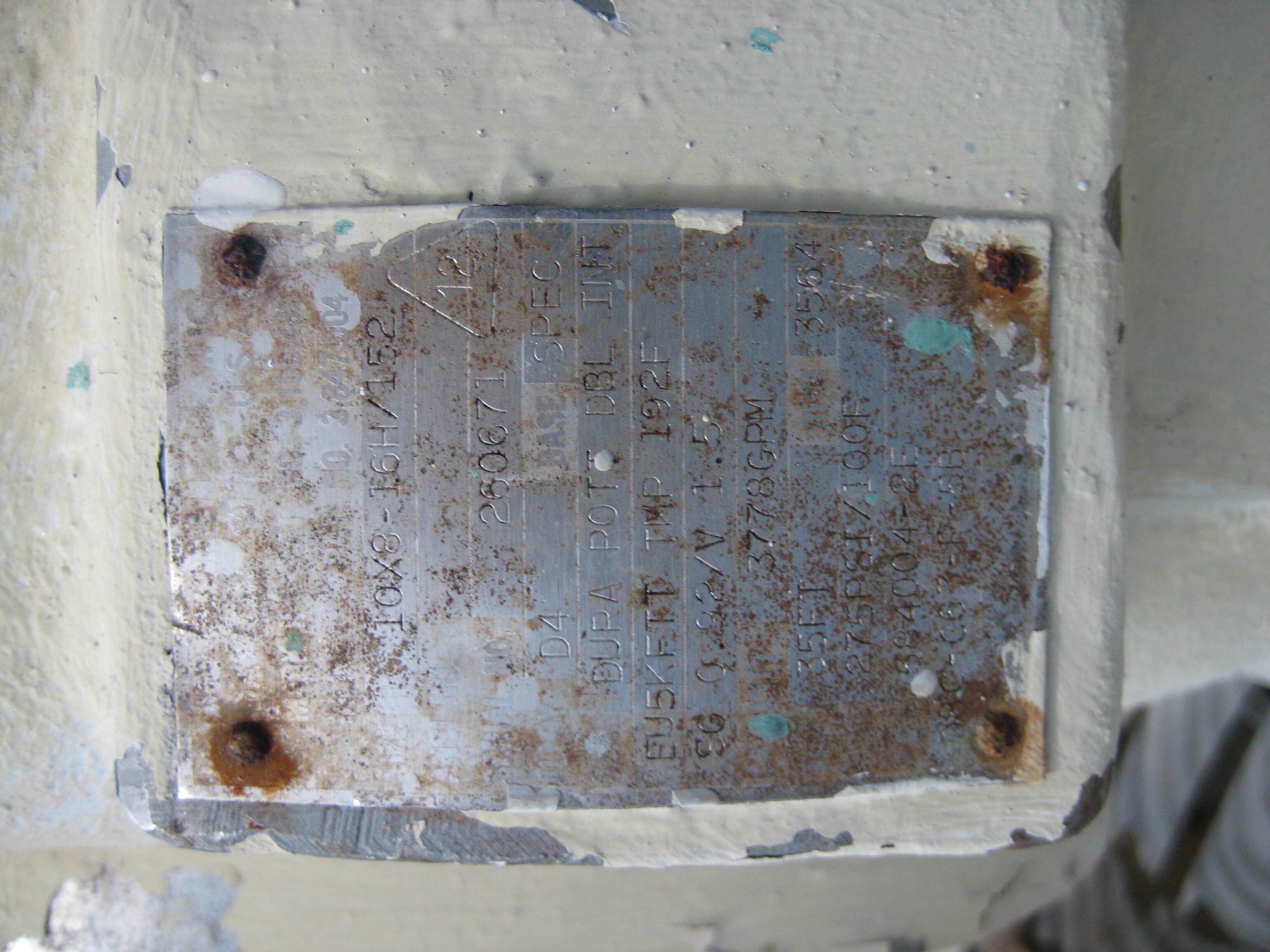  Centrifugal Pump 858 m3/h (3,800 GPM) Stainless Steel 316 For Sale - IPP# 212698